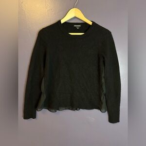 CLUB MONACO Statement Chiffon Wool Yak Pullover Sweater EUC Size Medium